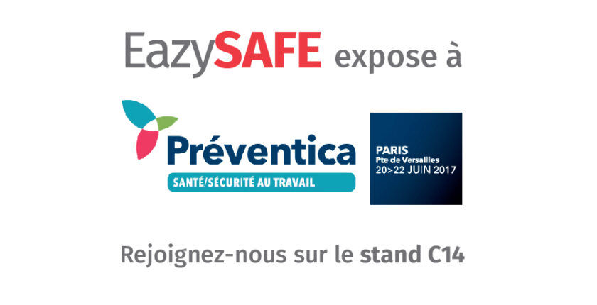 affiche exposition eazysafe à préventica 2017