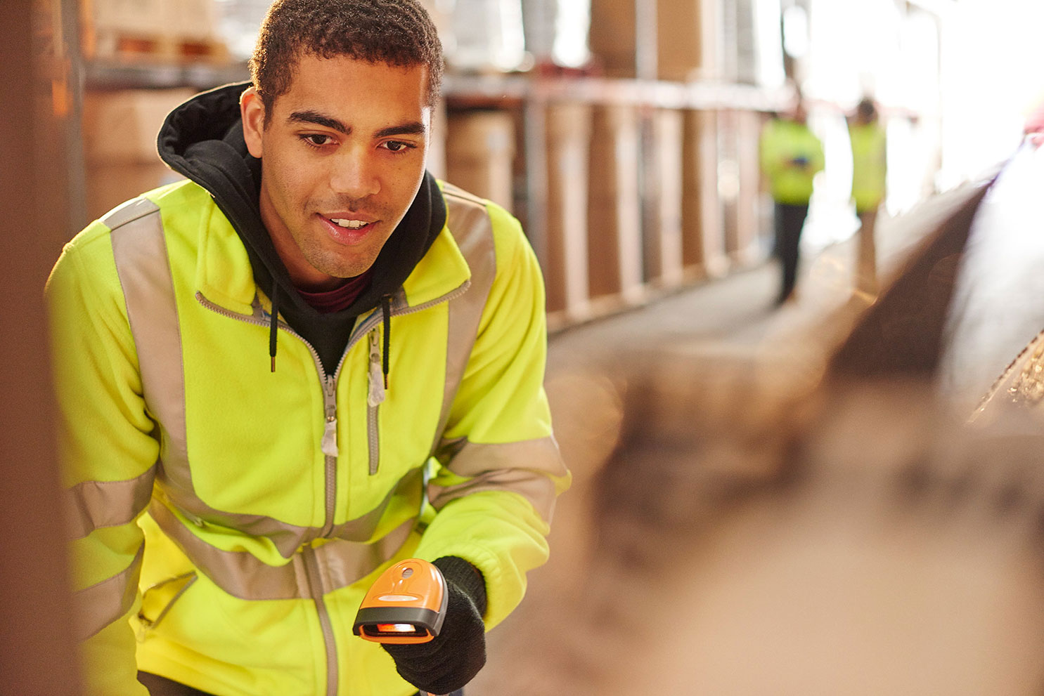 jeune technicien au travail